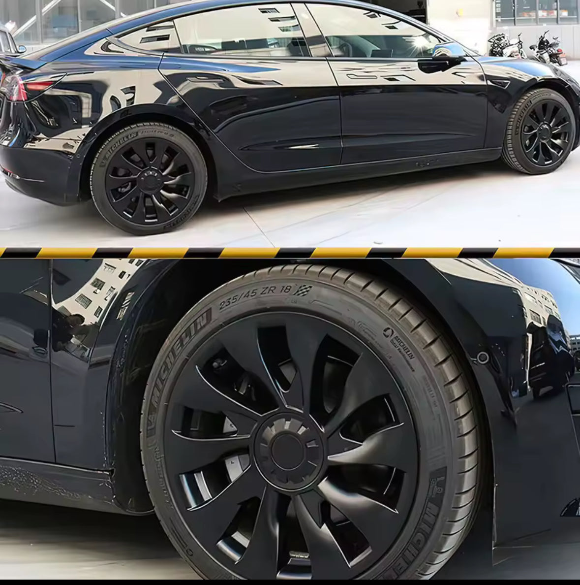 Tesla Model 3 Wheel Trim Storm Set Of 4 18 Inch 2017-2022 U.K. Stocked! 4 PC’s