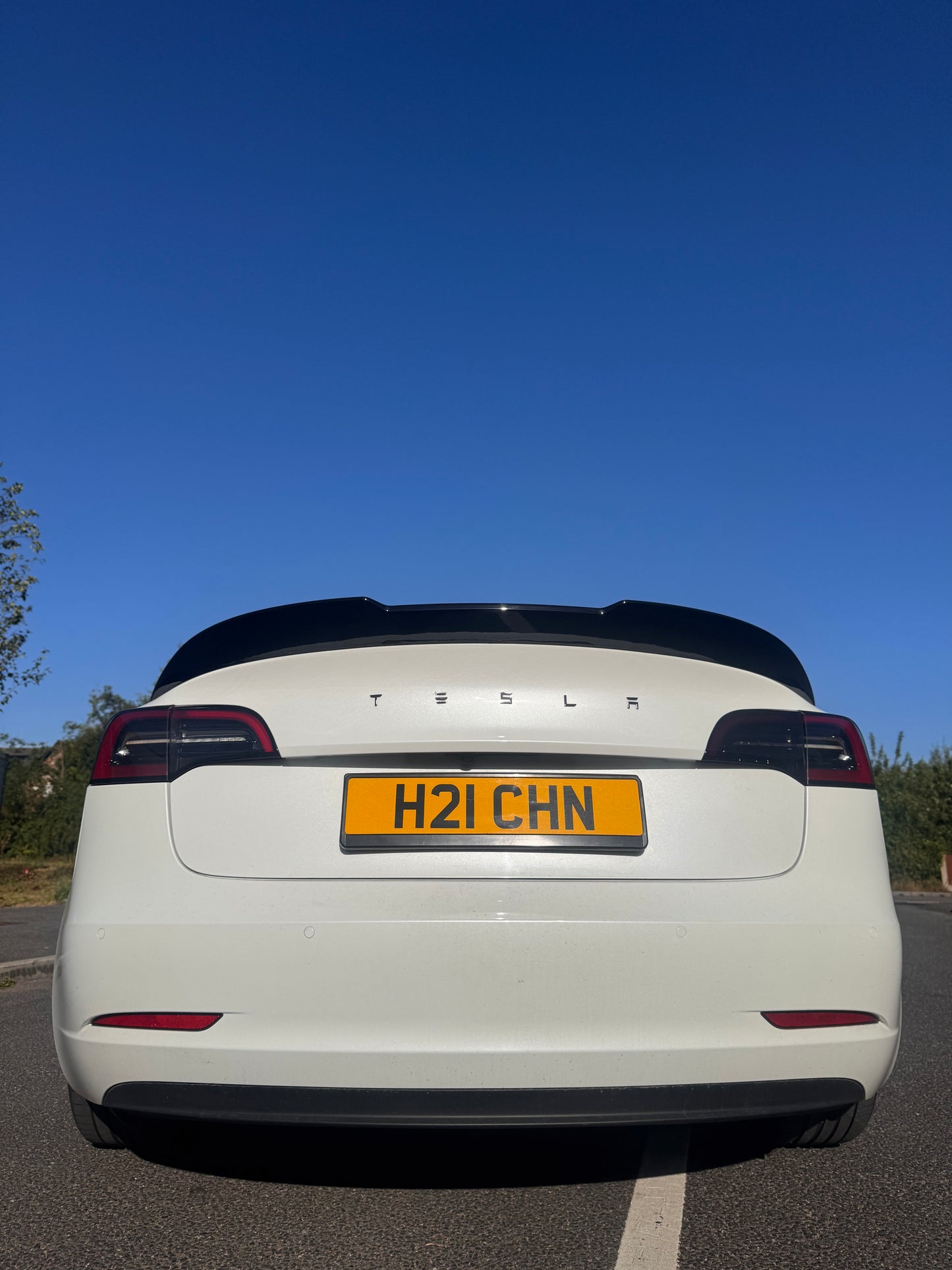Tesla Gloss Black Model 3 Rear Spoiler PSM Style Highkick Duckbill 2017-2023