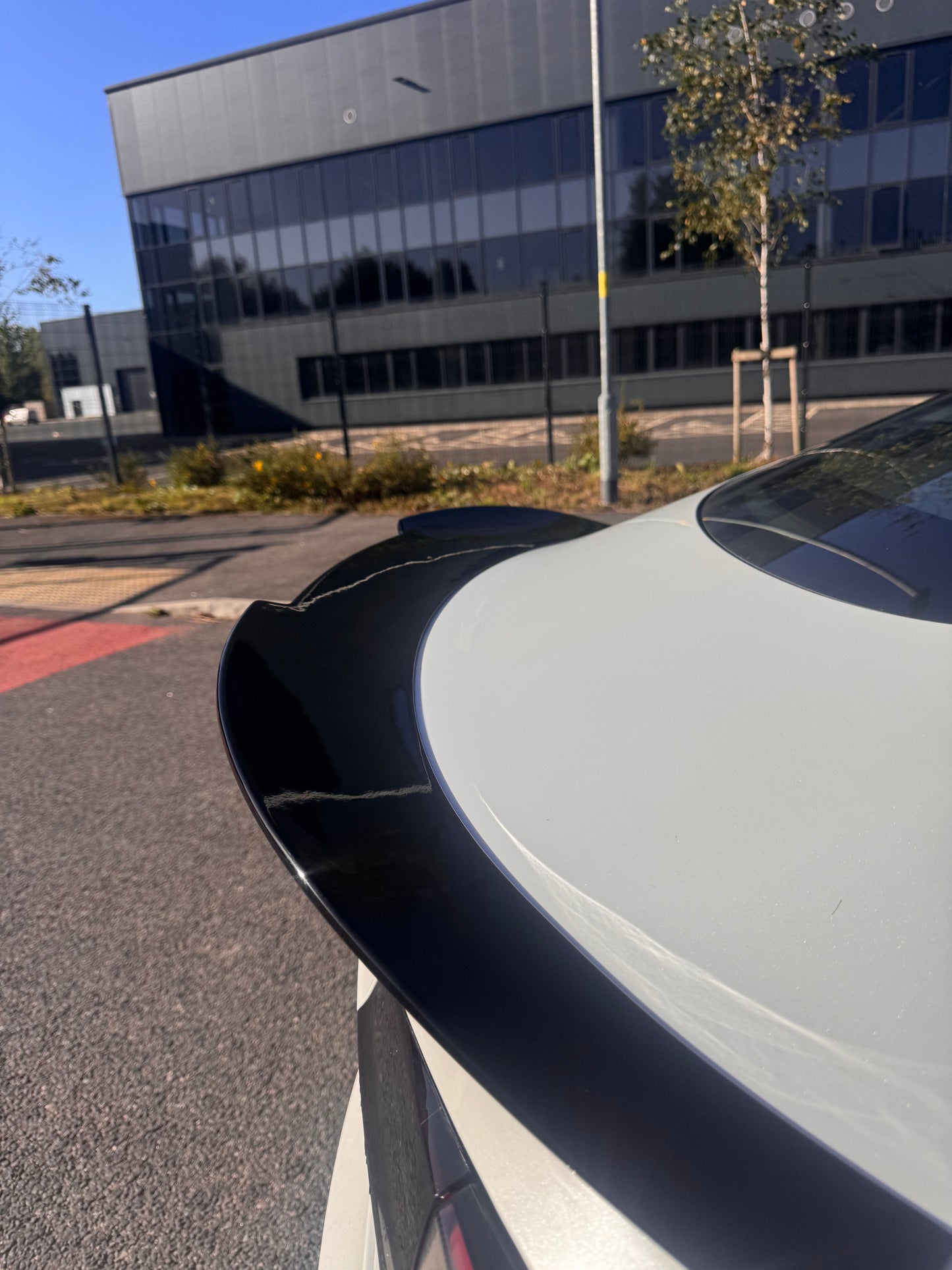 Tesla Gloss Black Model 3 Rear Spoiler PSM Style Highkick Duckbill 2017-2023