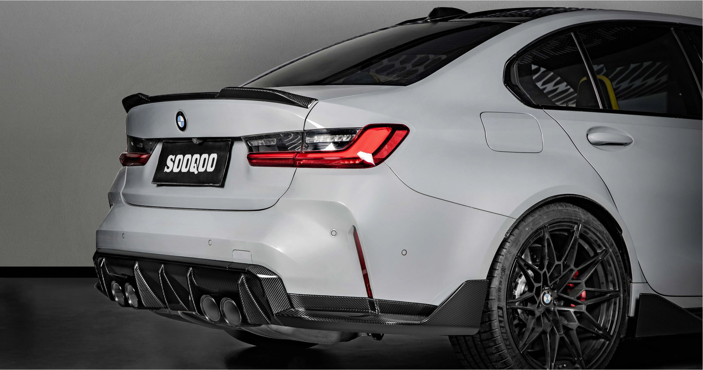 MP Style Dry Carbon Fiber Rear Spoiler
For BMW M3 G80 and 3 Series G20/G28