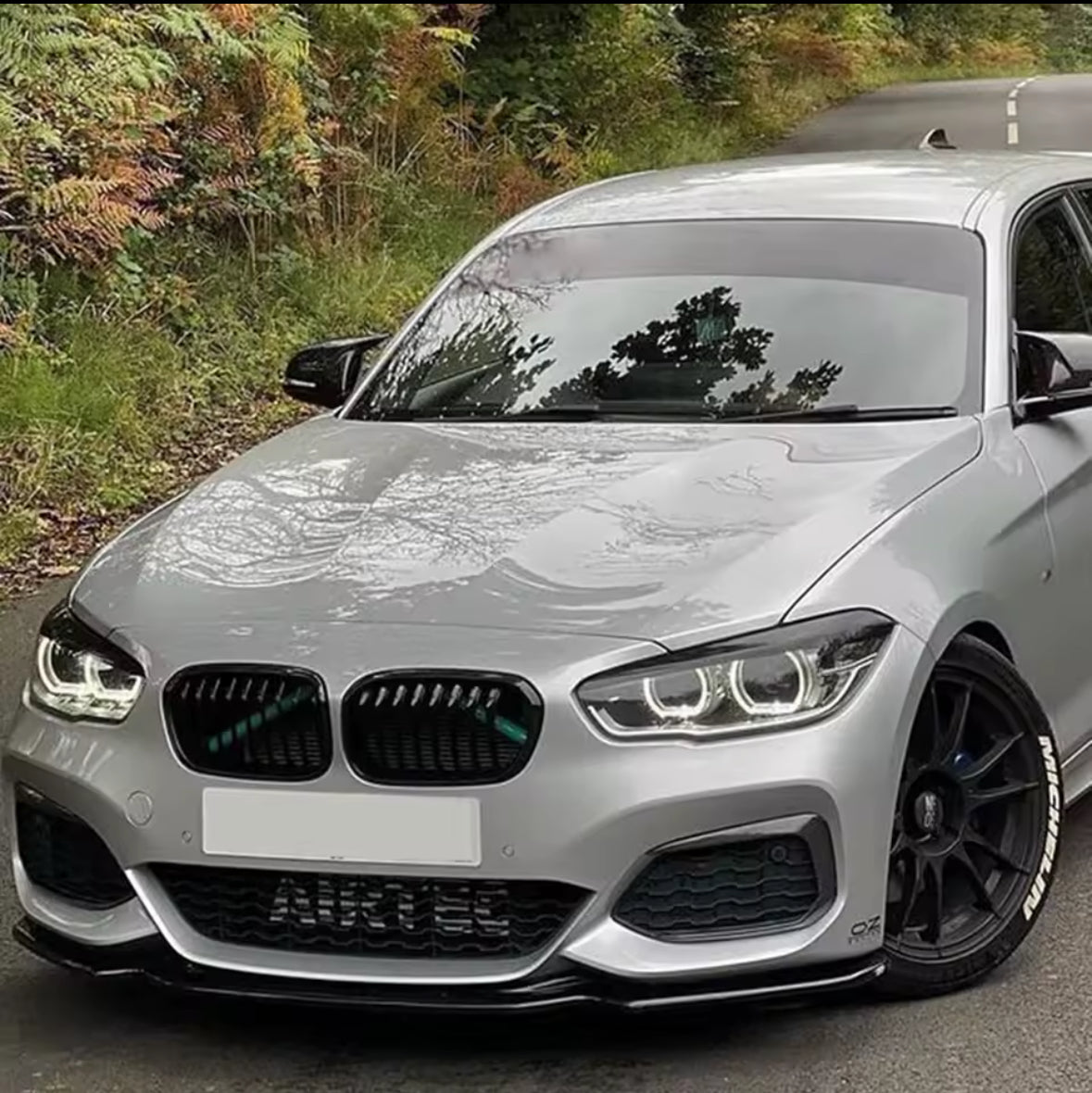 BMW 1 SERIES FRONT SPLITTER & Rear Diffuser M SPORT GLOSS  F20 F21 LCI 2015-2019